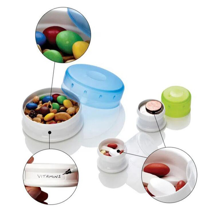 Child Resistant Plastic squeeze jar