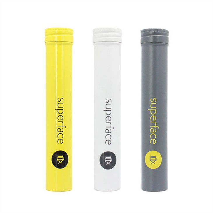 Aluminum Cigar Tube Diameter 23mm with Screw Cap