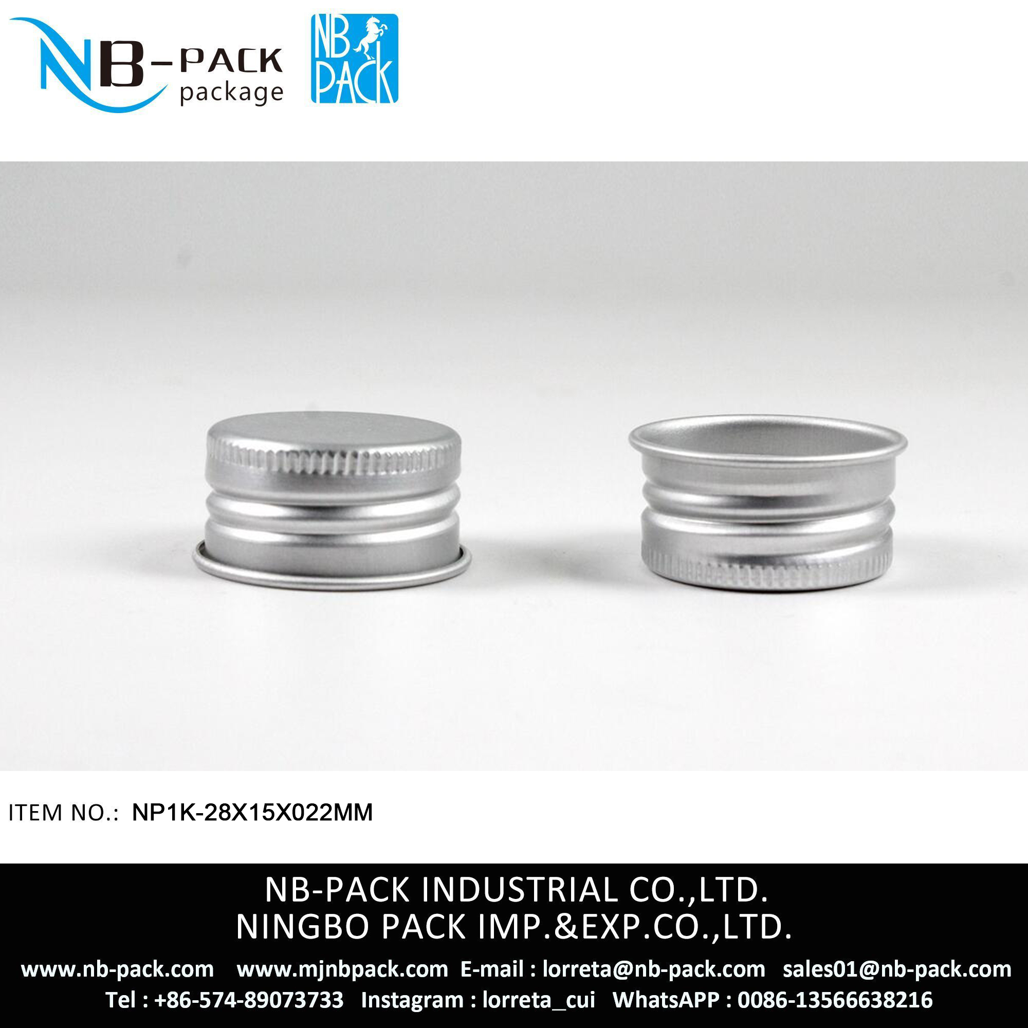 28mm Aluminum Cap