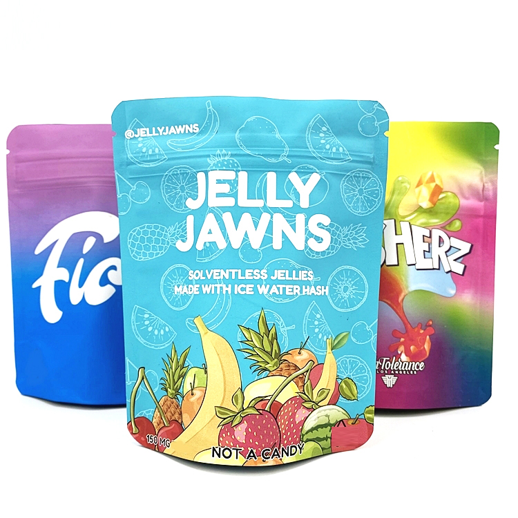 Pinch and Pull Child Resistant Mylar Bags