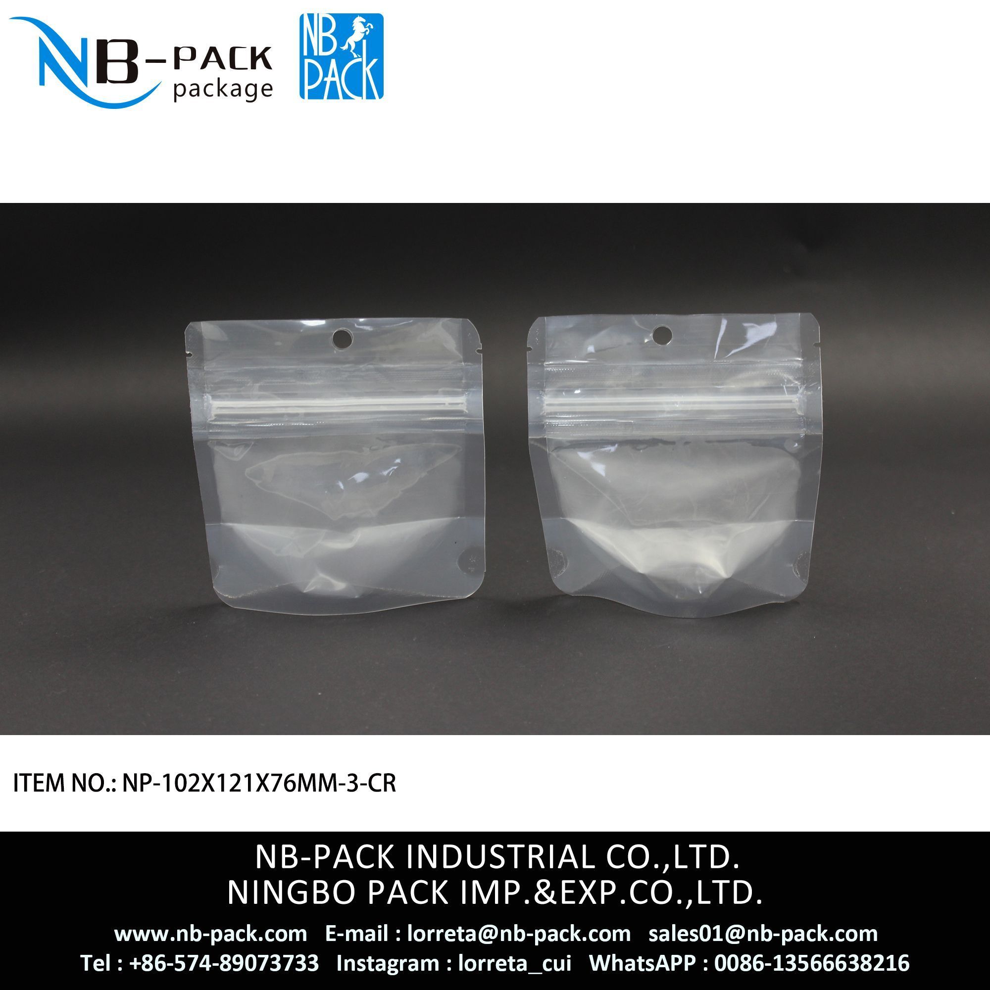 102x121mm Child Resistant Mylar Pouch