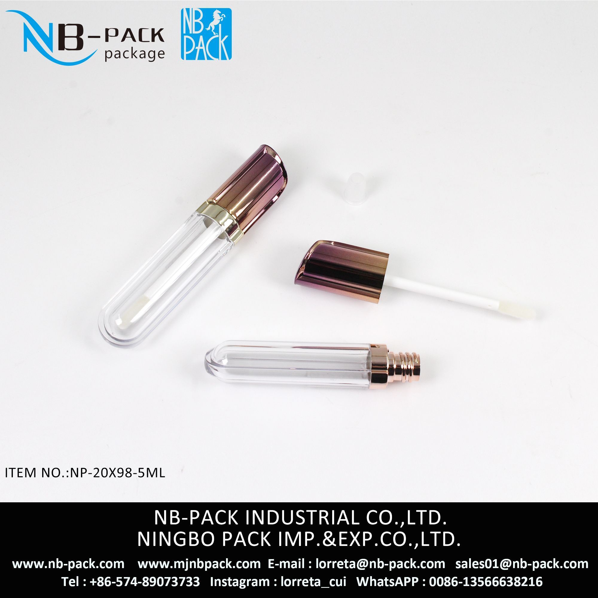 5ml Plastic Lipstick Tube