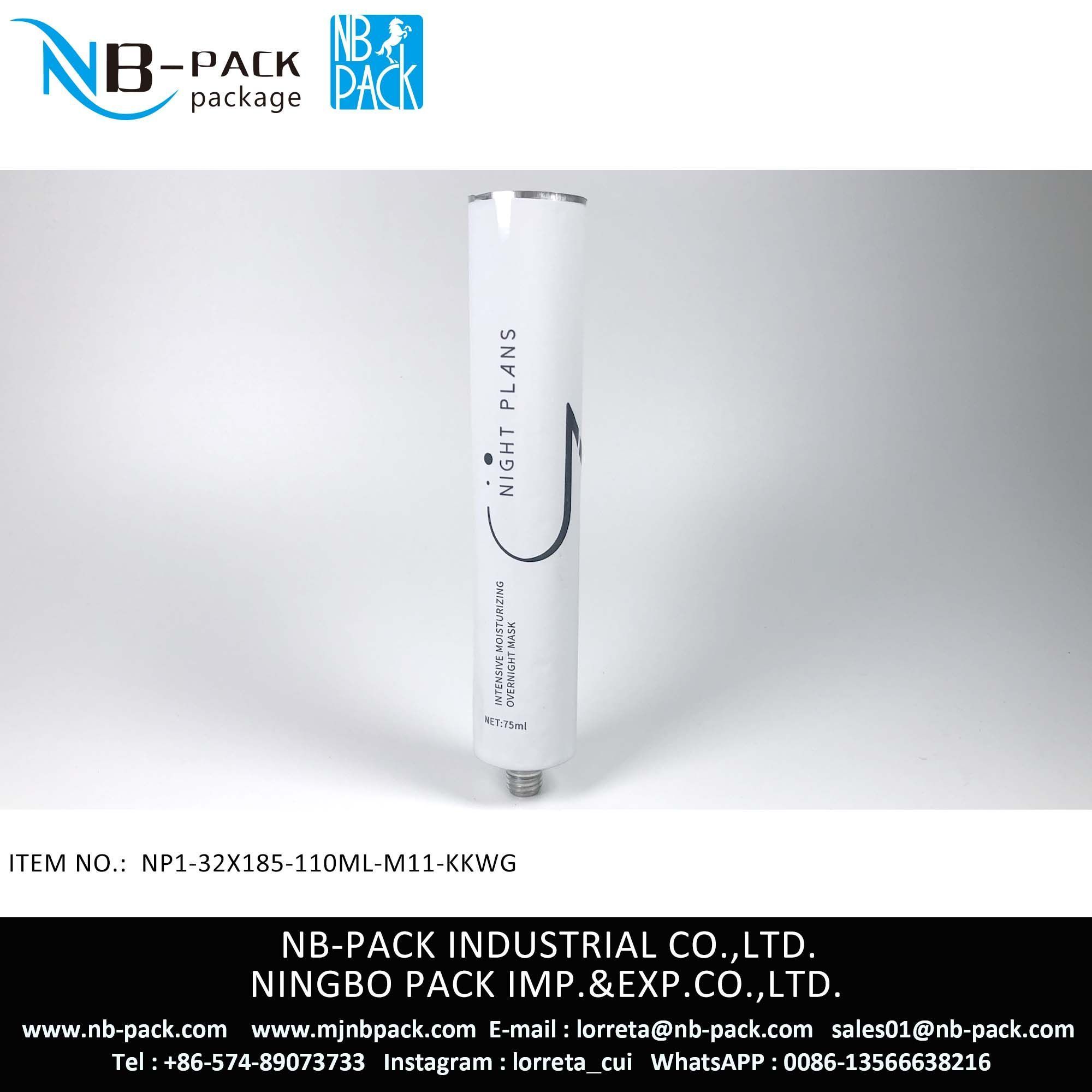 110ml Aluminum Collapsible Tube
