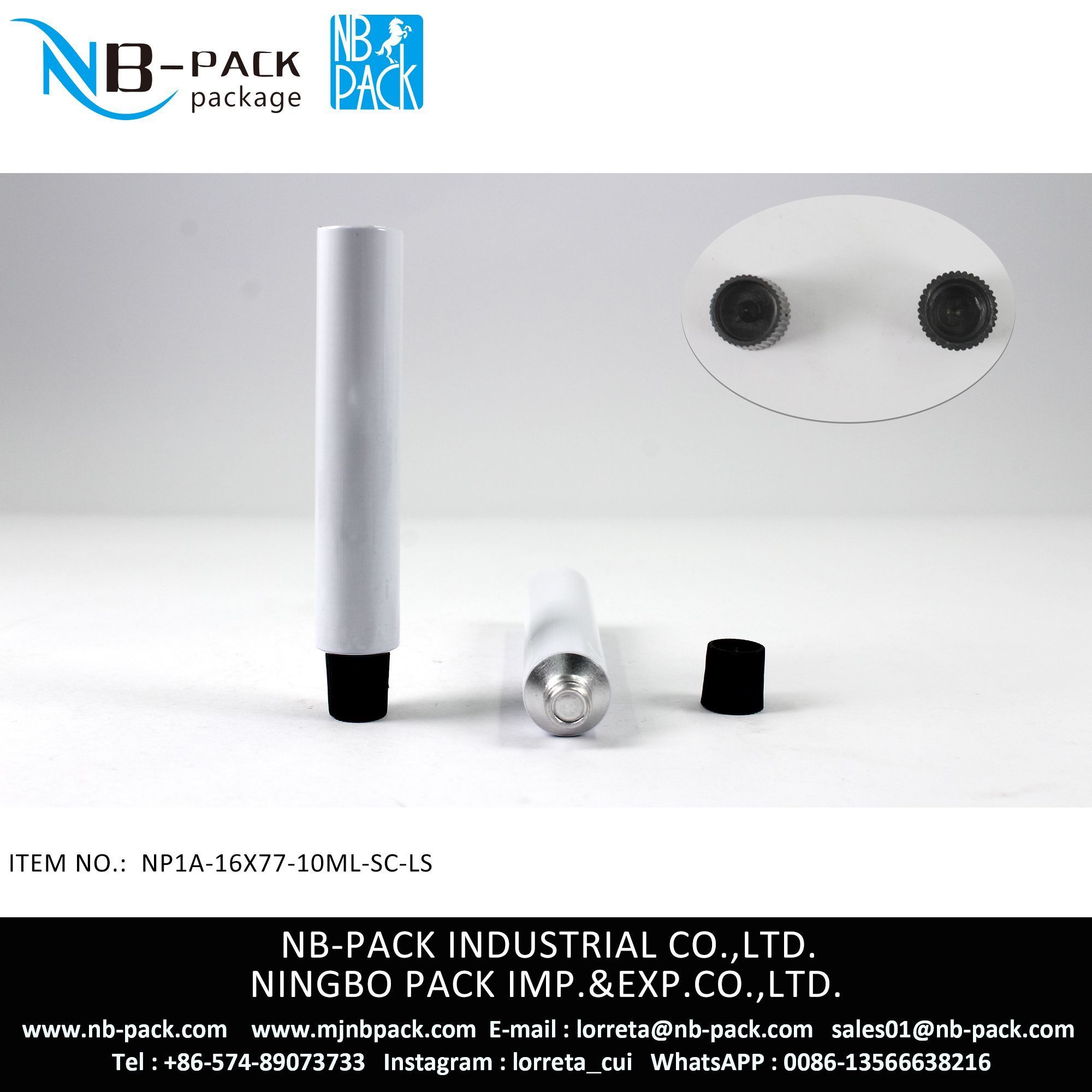 10ml Aluminum Collapsible Tube