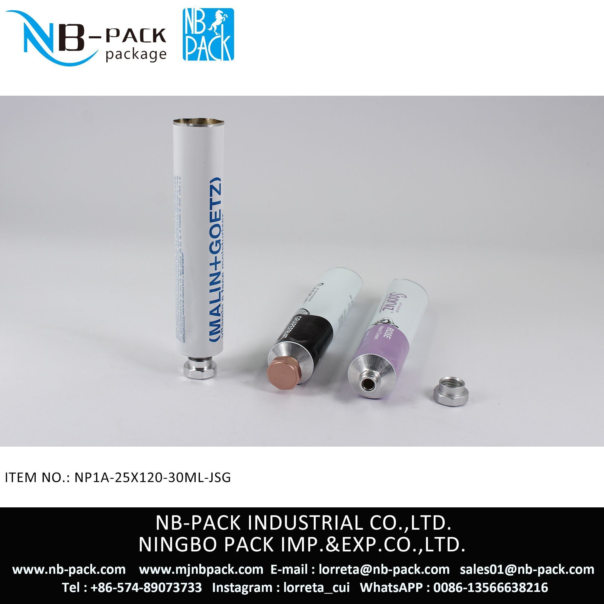 30ml Aluminum Collapsible Tube