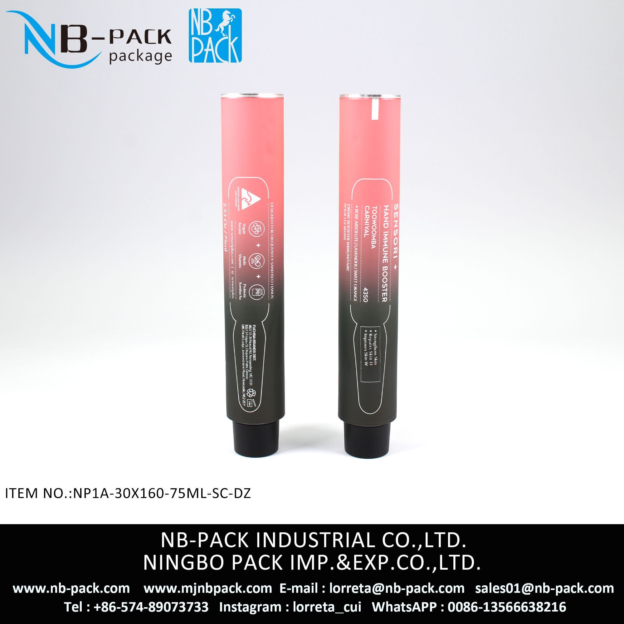 75ml Aluminum Collapsible Tube