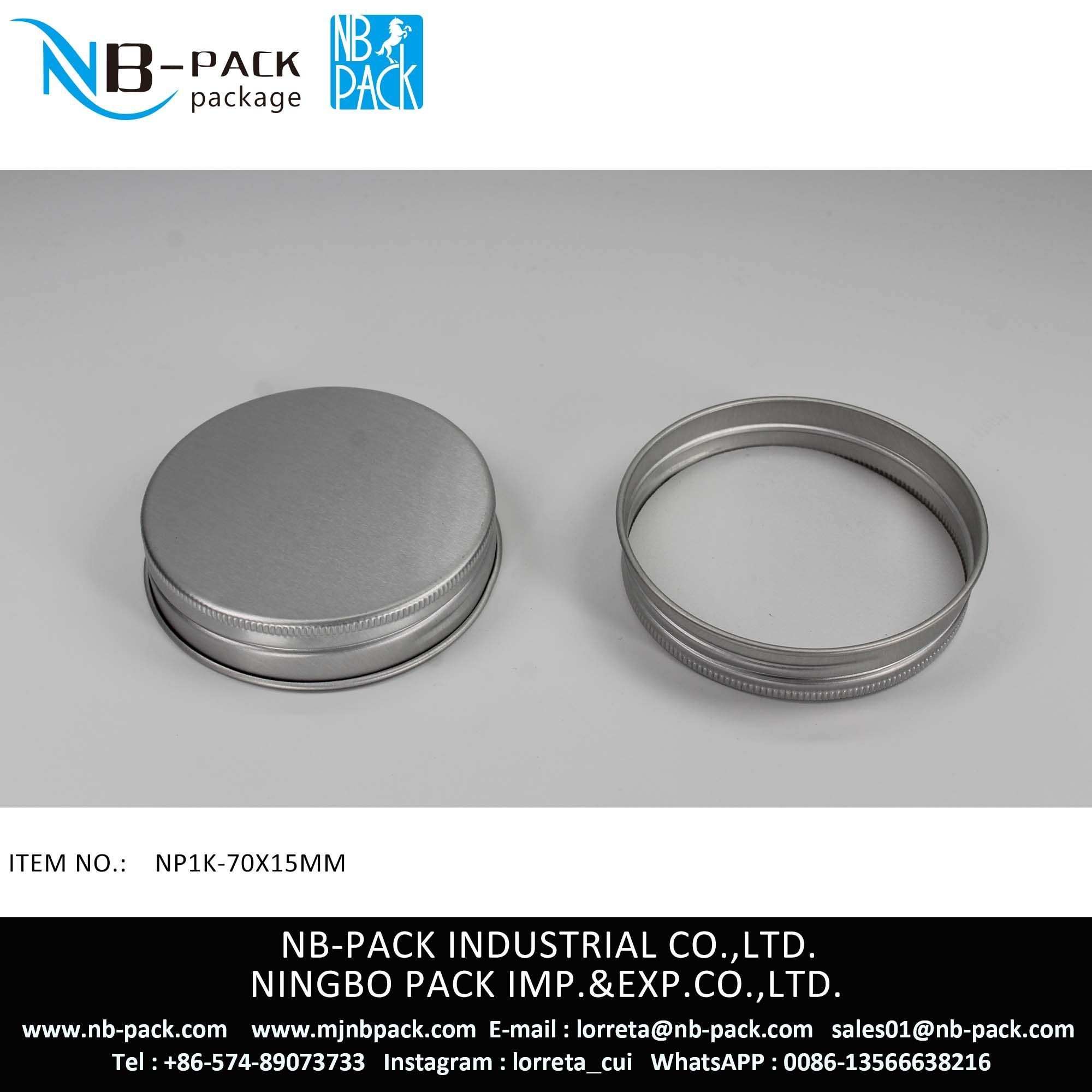 70mm Aluminum Cap