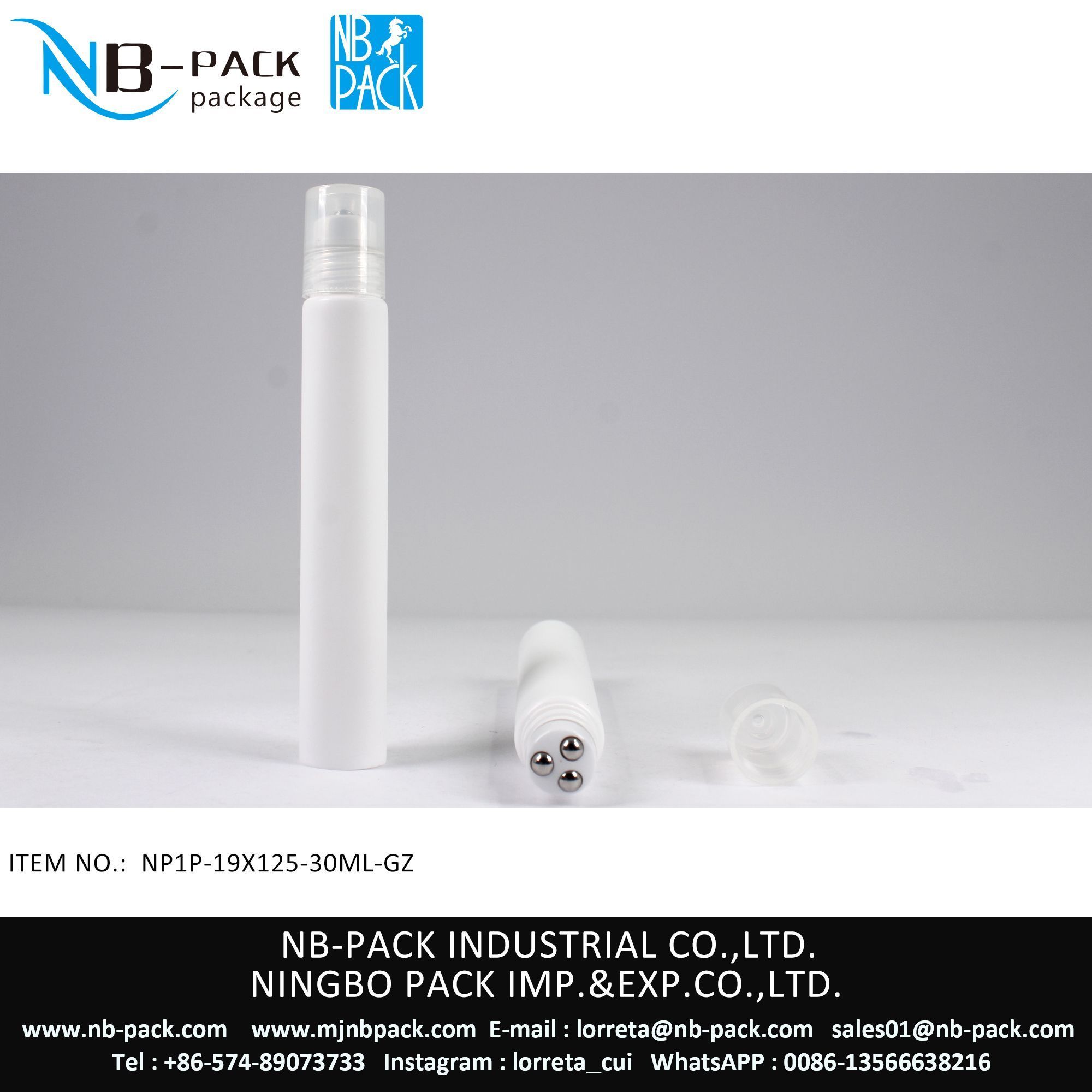 30ml Plastic Soft Cosmetic Tube