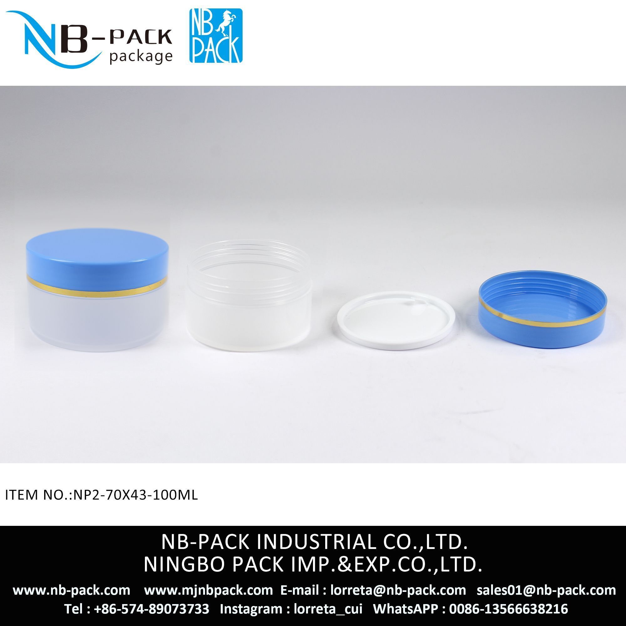 100ml PP Plastic Jar