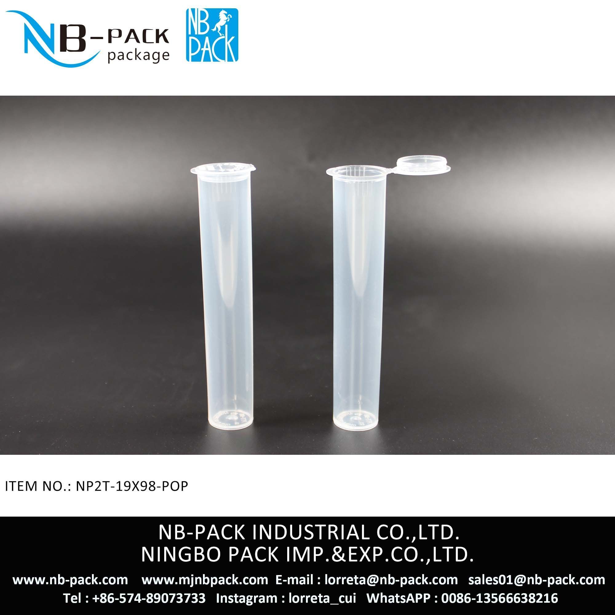 98mm Pop Top Pre Roll Tube