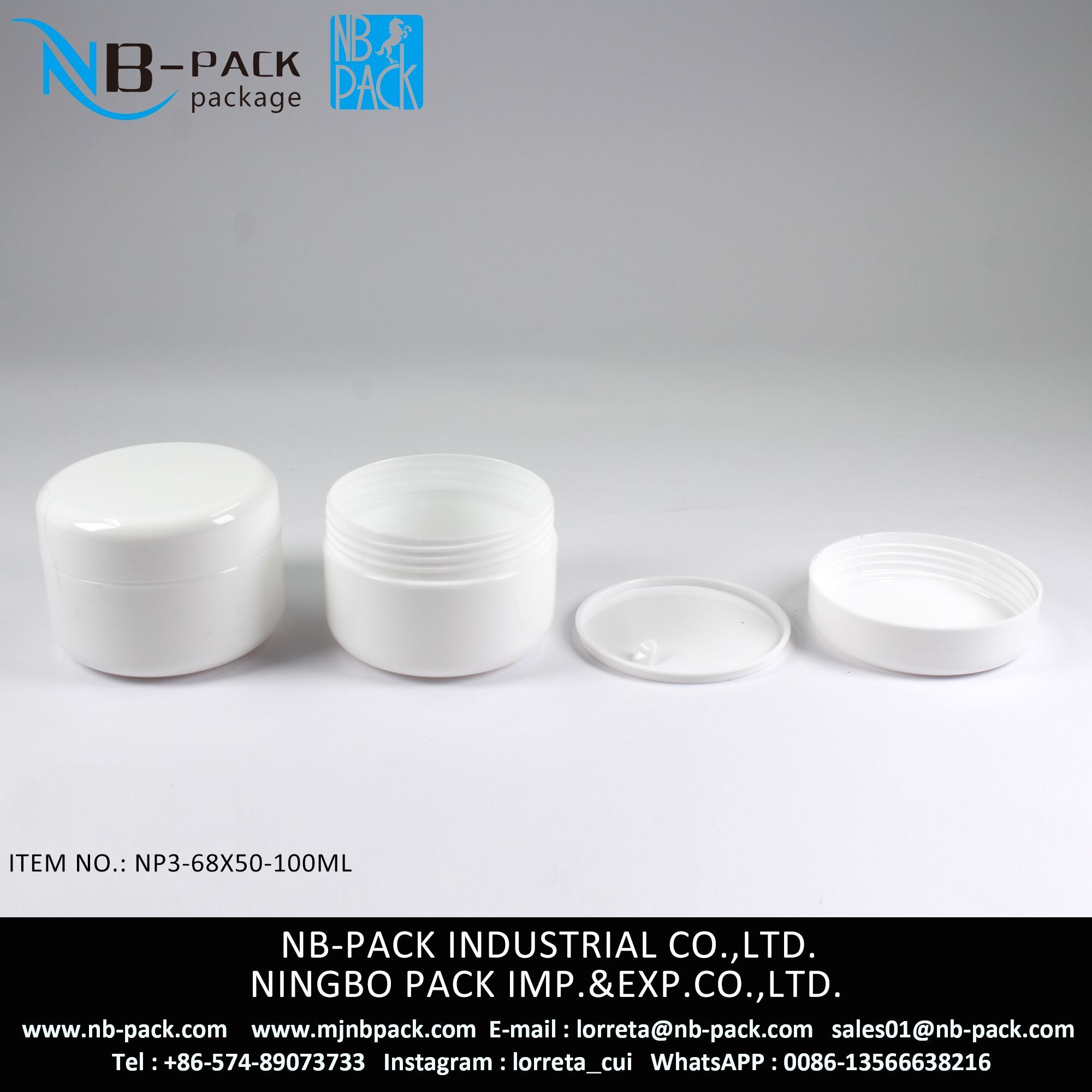 100ml PP Plastic Jar