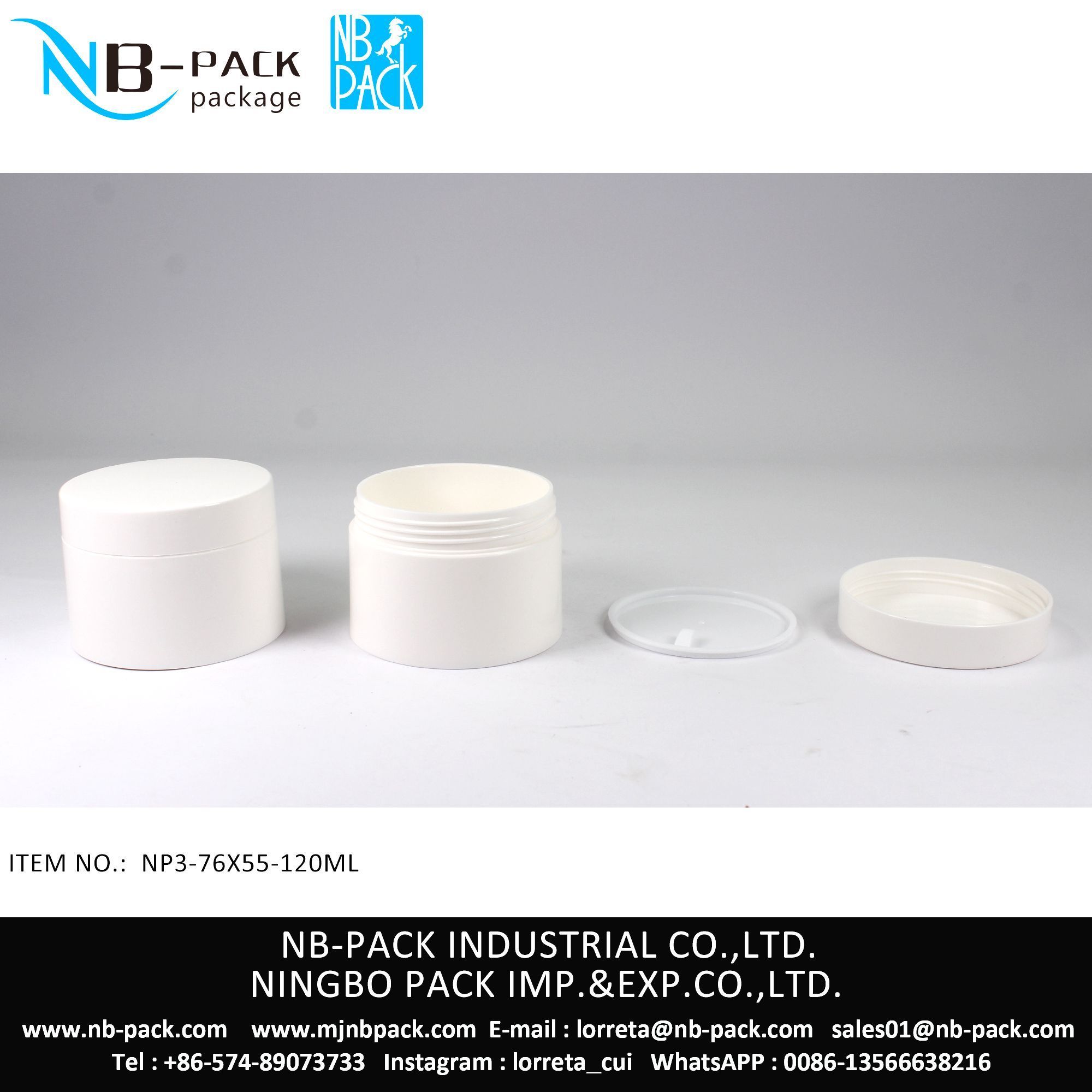120ml PP Plastic Jar