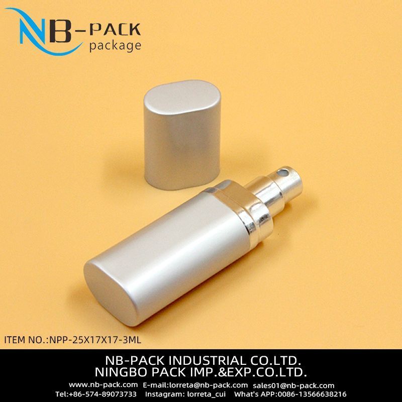 3ml Aluminum Perfume Atomizer