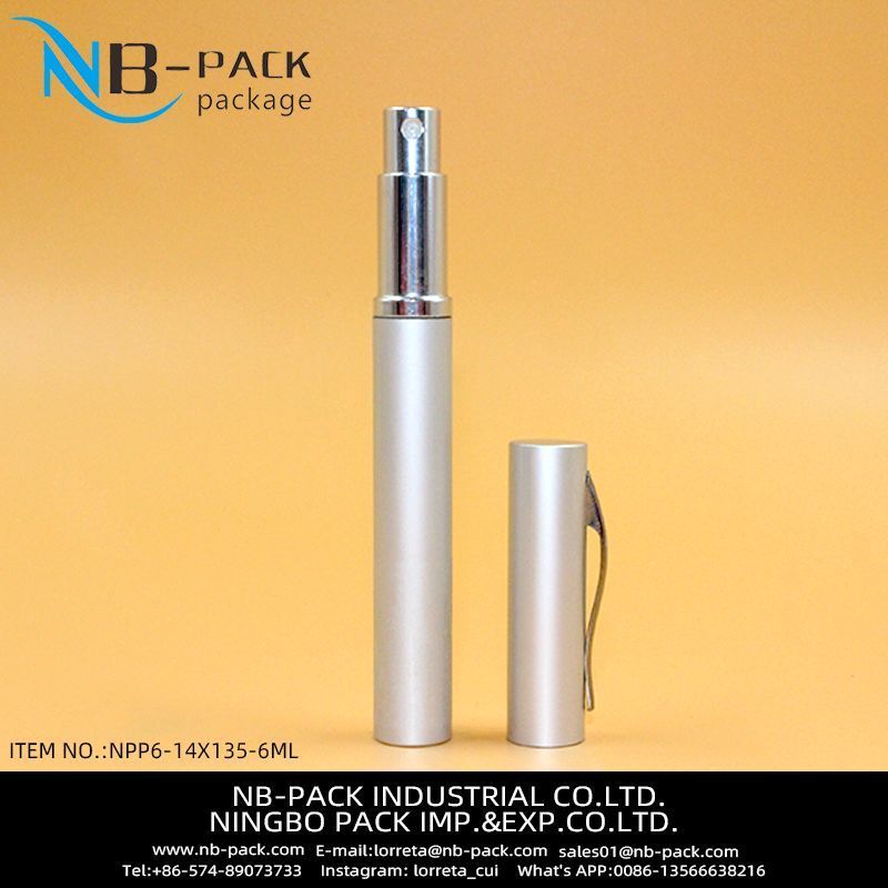 6ml Aluminum Perfume Atomizer